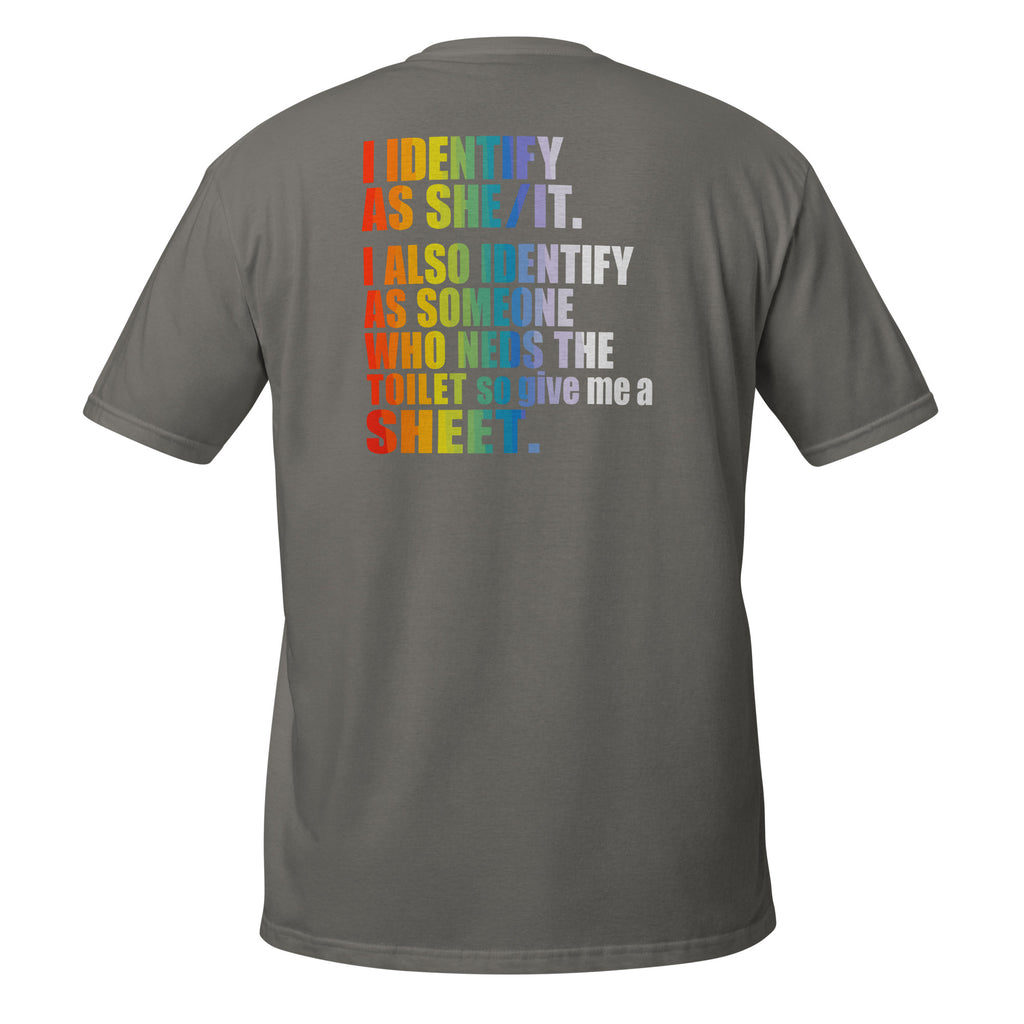 Identify As – Meme Shirt Unisex | Auraloss