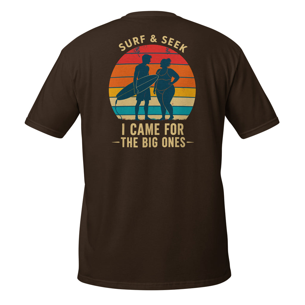 Surf & Seek – Meme Shirt Unisex | Auraloss