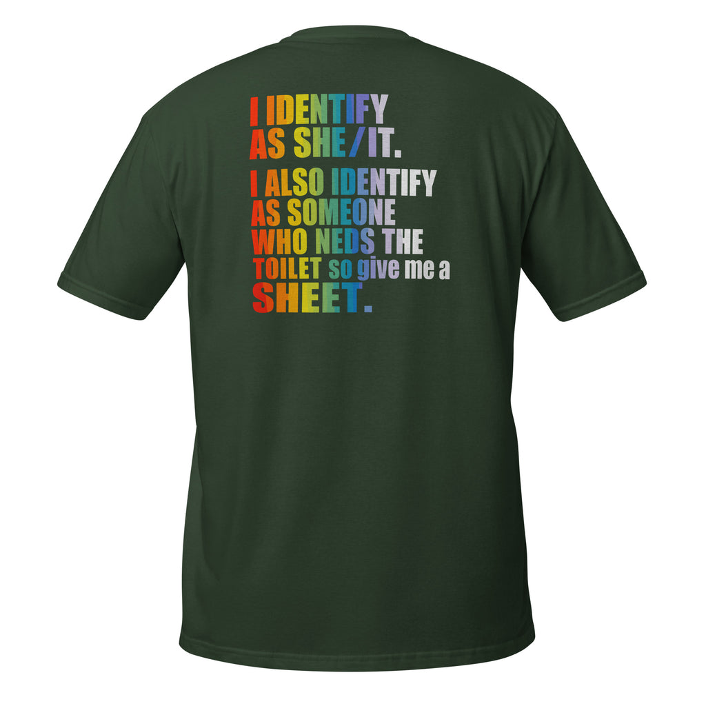 Identify As – Meme Shirt Unisex | Auraloss