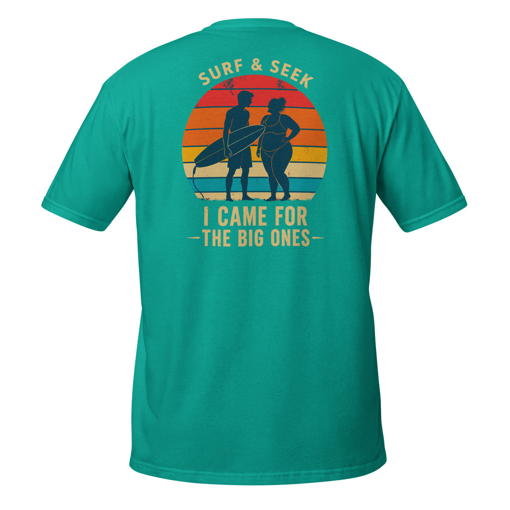 Surf & Seek – Meme Shirt Unisex | Auraloss