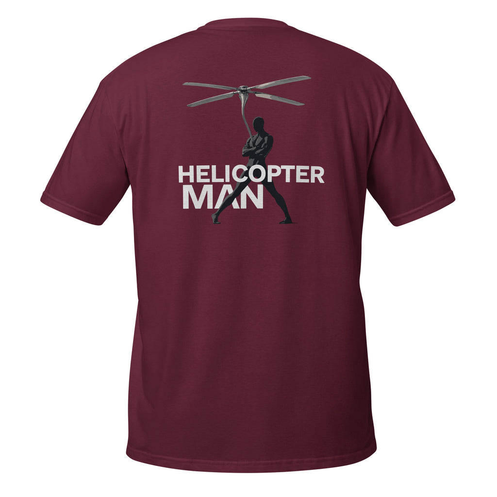 Helicopter Man – Meme Shirt Unisex | Auraloss