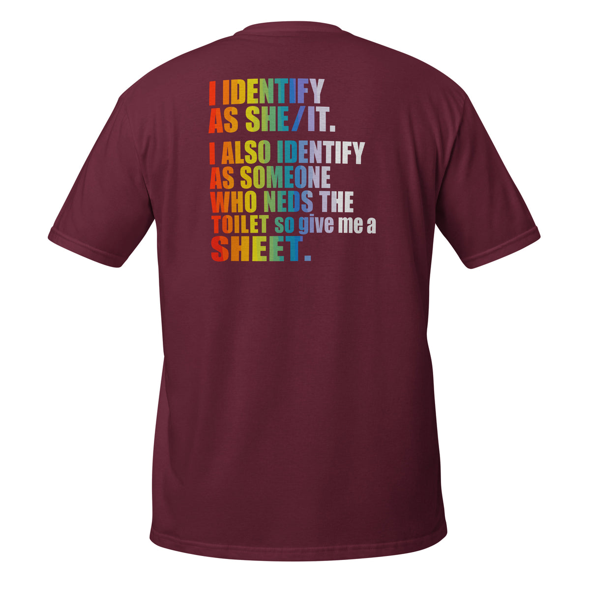Identify As – Meme Shirt Unisex | Auraloss