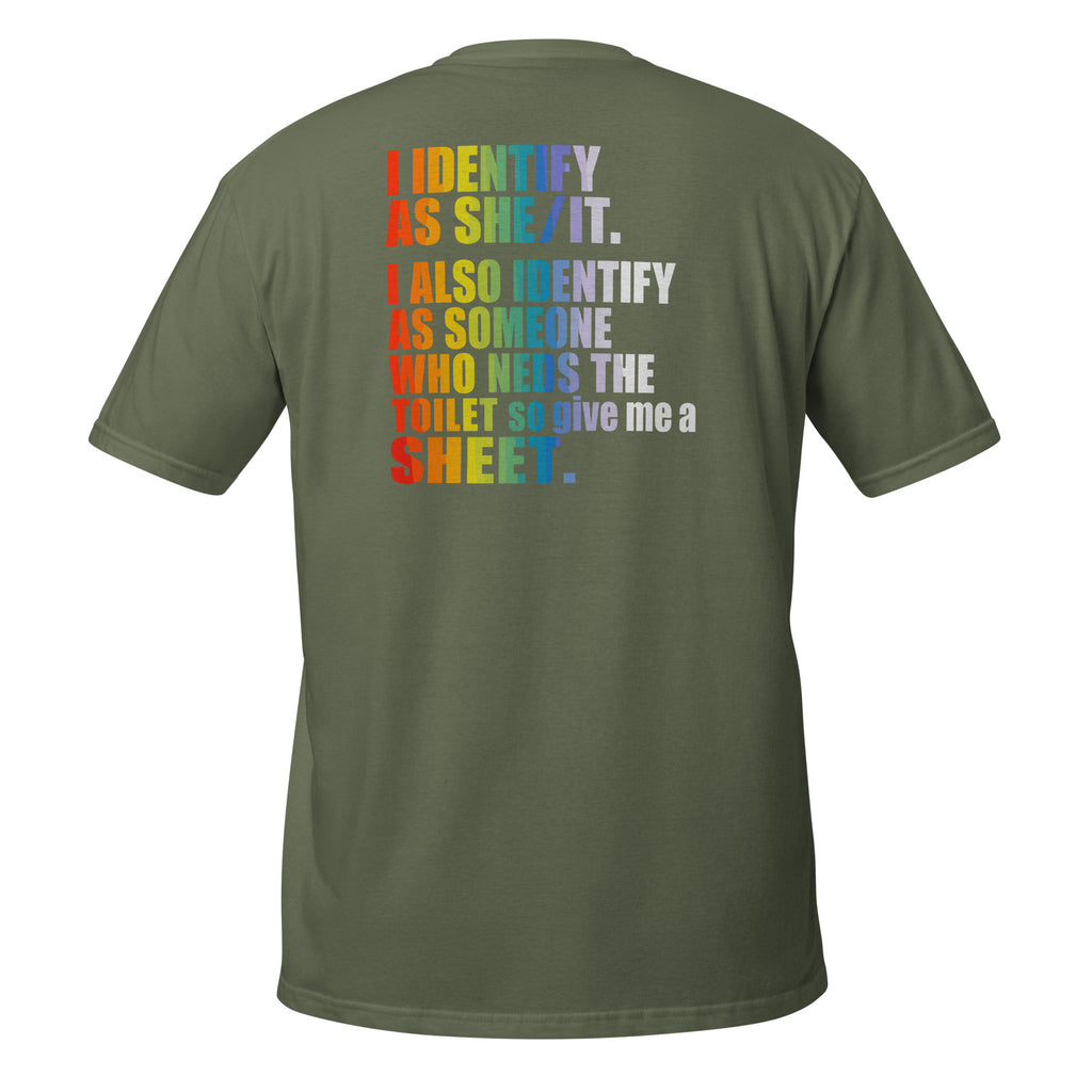 Identify As – Meme Shirt Unisex | Auraloss