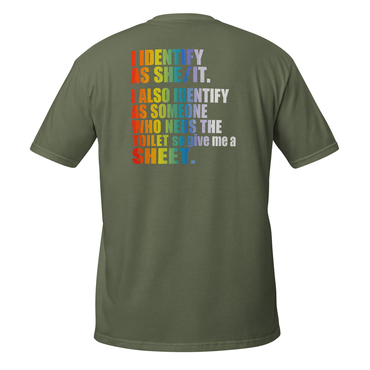 Identify As – Meme Shirt Unisex | Auraloss