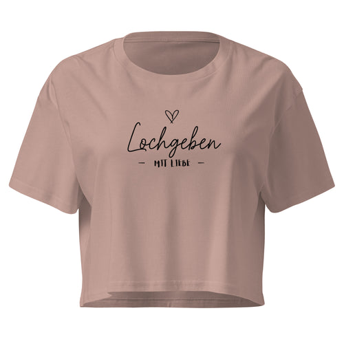 Lochgeben mit Liebe – Funshirt Unisex | Auraloss